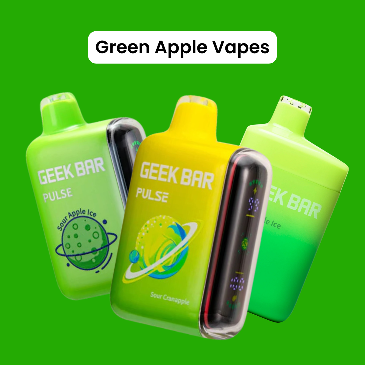 Green Apple Geek Bar Vape