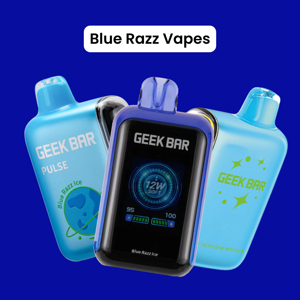 Blue Razz Geek Bar Vape Flavors