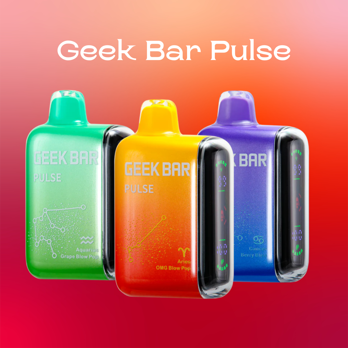 what flavor is the aquarius geek bar Geek Bar Pulse X 25k 25000 Puffs Disposable Vape main image 0