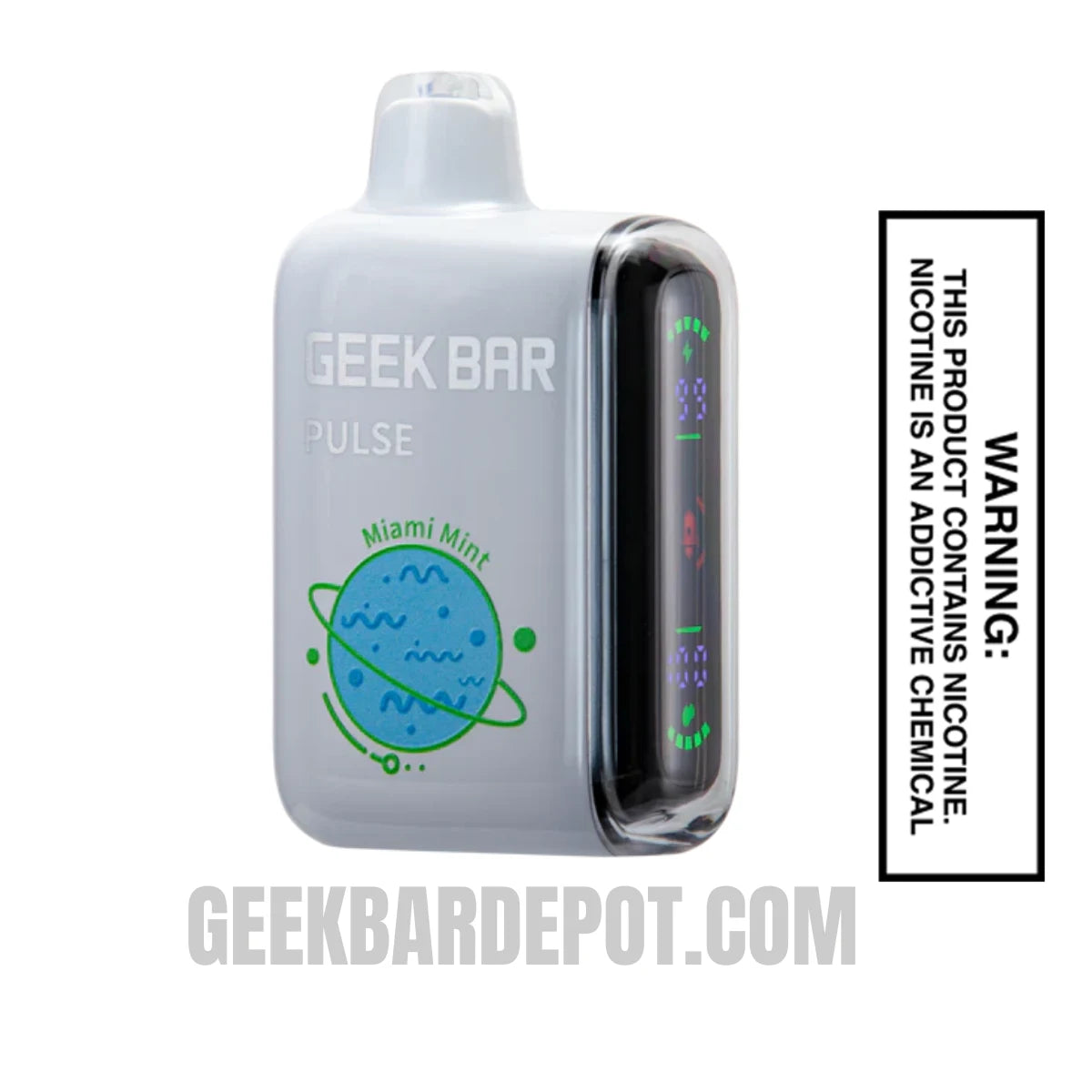 Miami Mint Geek Bar Pulse Vape | Geek Bar Depot Miami Mint Geek Bar Pulse Vape | Geek Bar Depot