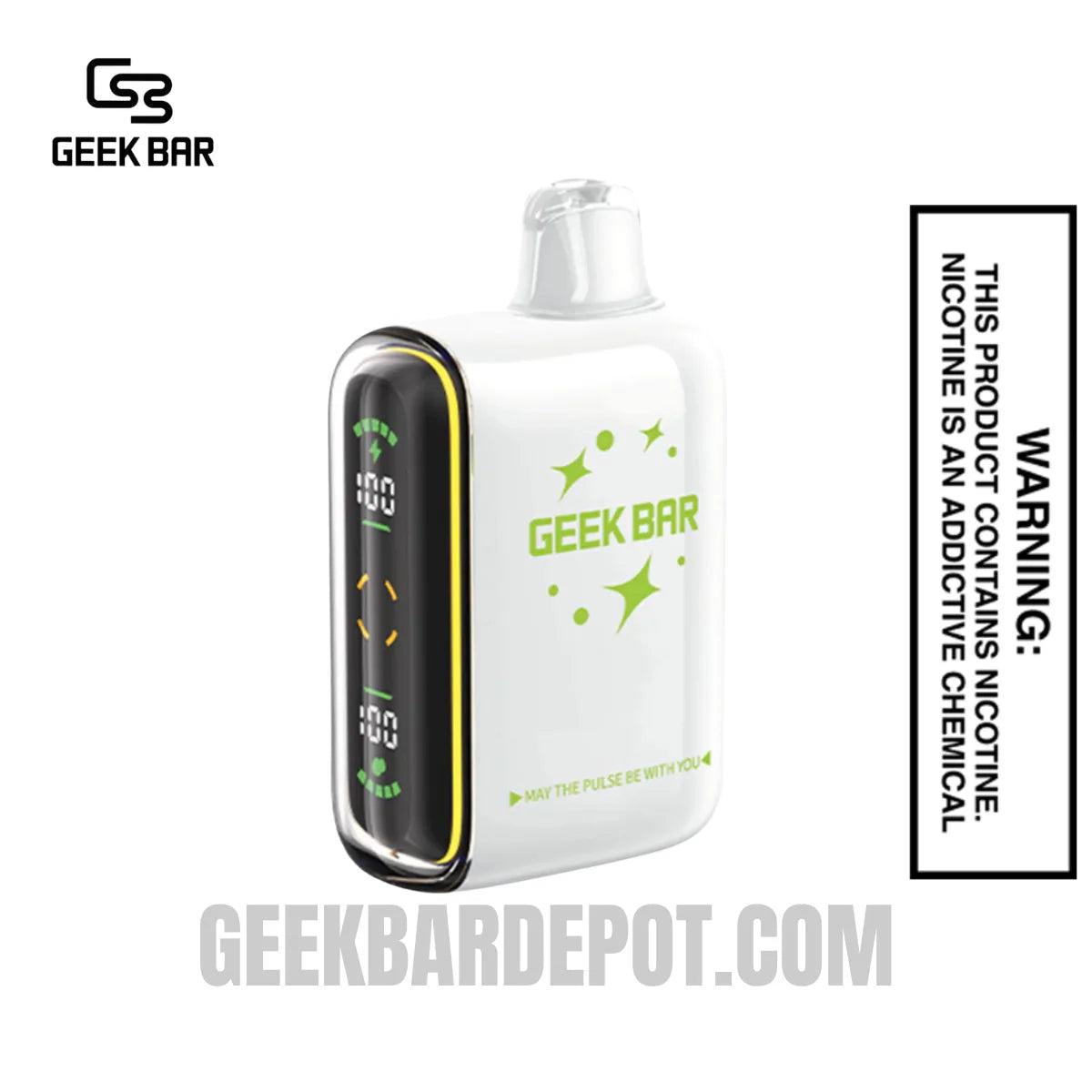 Miami Mint Geek Bar Pulse Zero Nicotine Vape | GeekBarDepot Miami Mint Geek Bar Pulse Zero Nicotine Vape | GeekBarDepot