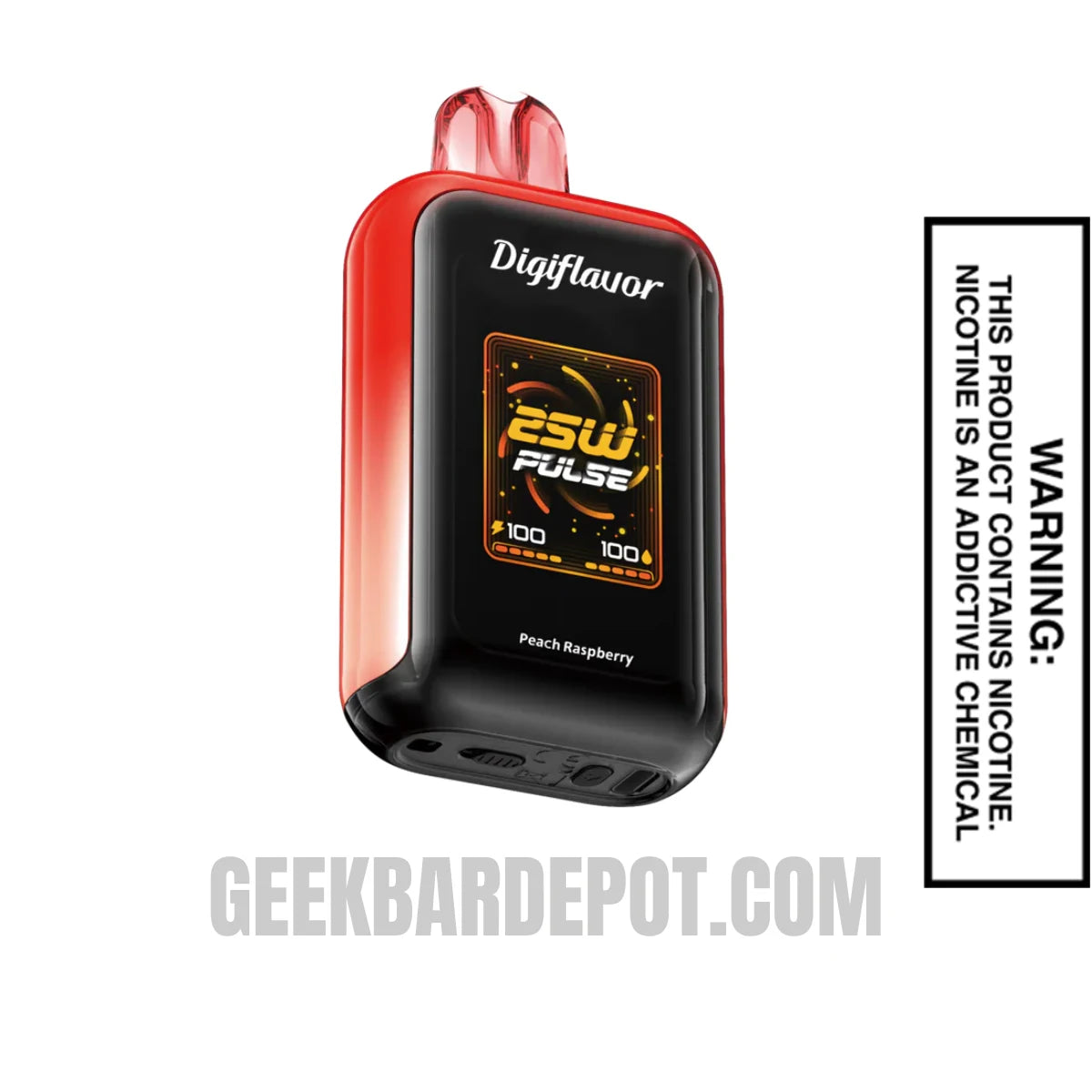 geek bar pulse peach perfect slush Peach Perfect Slush Geek Bar Pulse X Vape main image 0