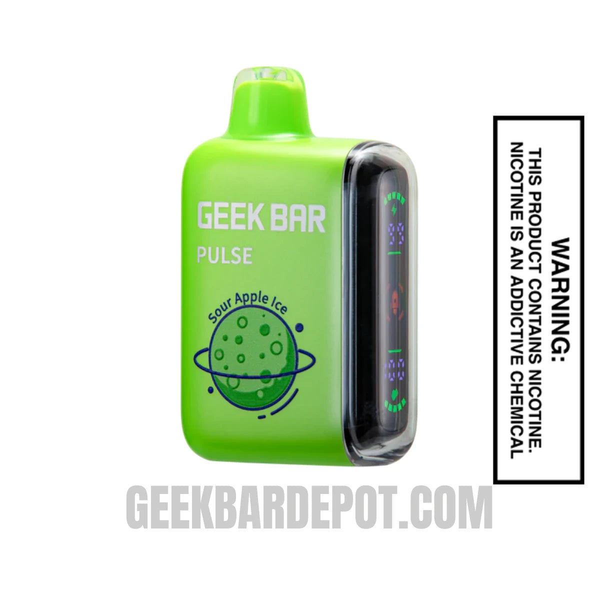 elf bar vape uk Geek Bar Pulse Sour Apple Blow Pop (NEW) | $12.99 main image 1