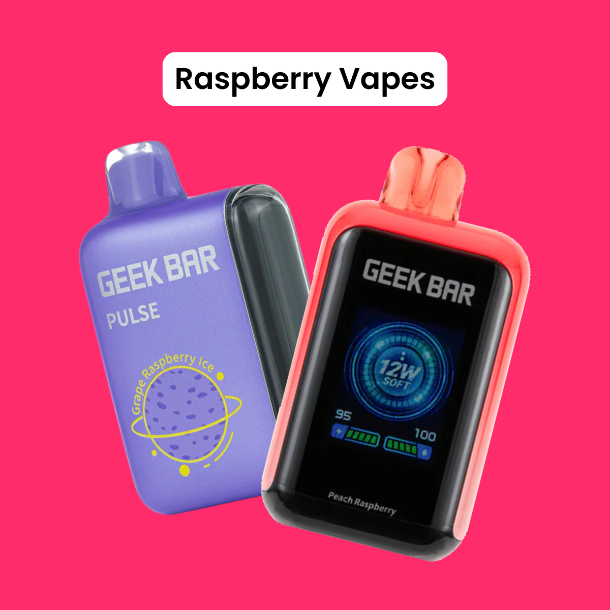 Raspberry Geek Bar Vape