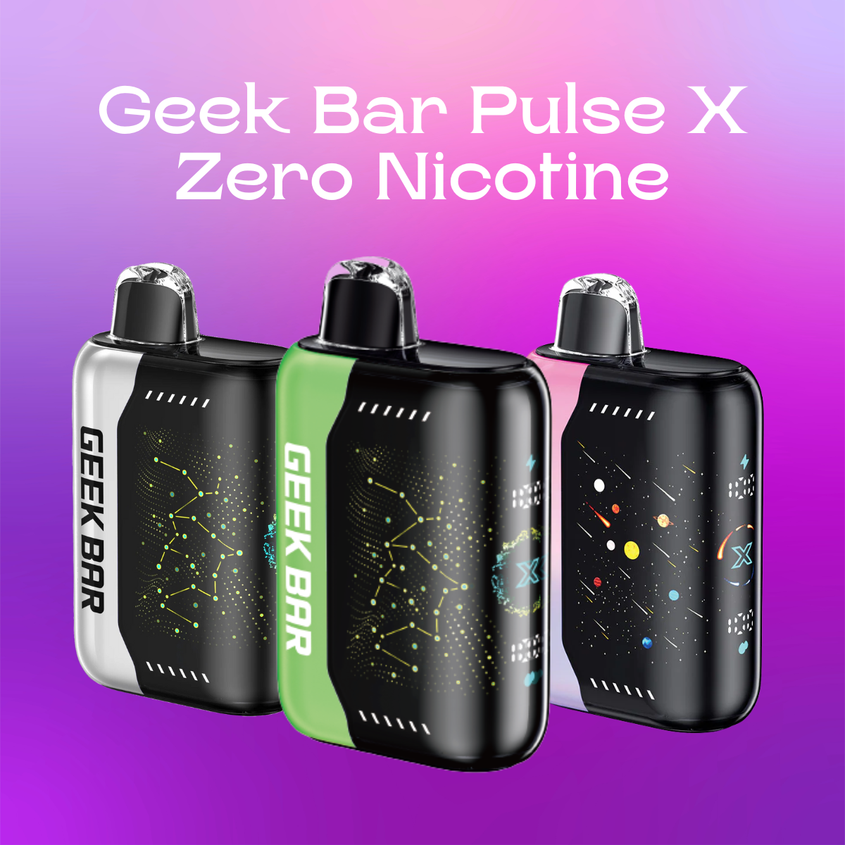 Geek Bar Pulse X Zero Nicotine