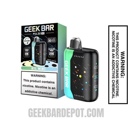 Atl Mint Geek Bar Pulse X 25K Disposable Vape With Package Box
