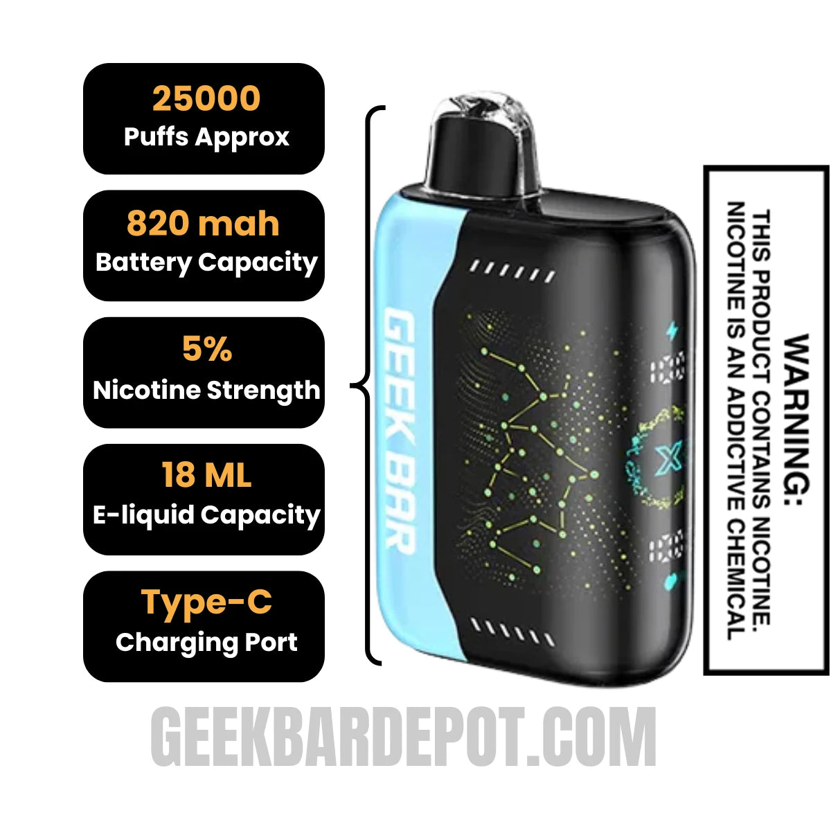 Blue Razz Ice Geek Bar Pulse X Vape | Geek Bar Depot Blue Razz Ice Geek Bar Pulse X Vape | Geek Bar Depot