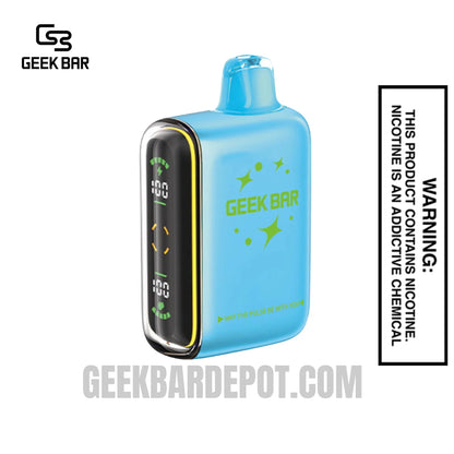 Blue Razz Ice Geek Bar Pulse Zero Nicotine Disposable Vape