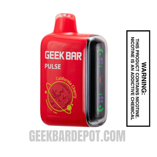 CaliforniaCherryGeekBarPulseDisposableVape