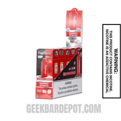 CherryStrazzDigiflavorBRK20KPODDisposableVapeWithBundlePack