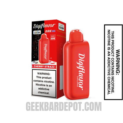 CherryStrazzDigiflavorBRK20KPODDisposableVapewithpackagebox