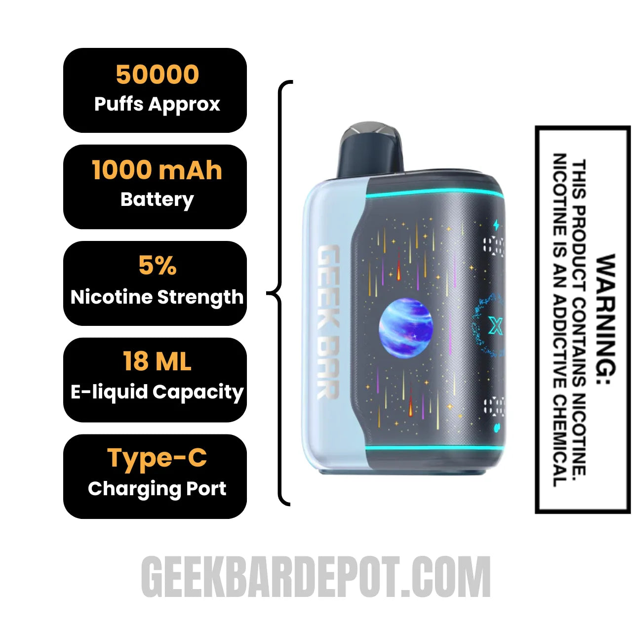 Coco Berry Bxll Geek Bar Pulse X2 Disposable Vape