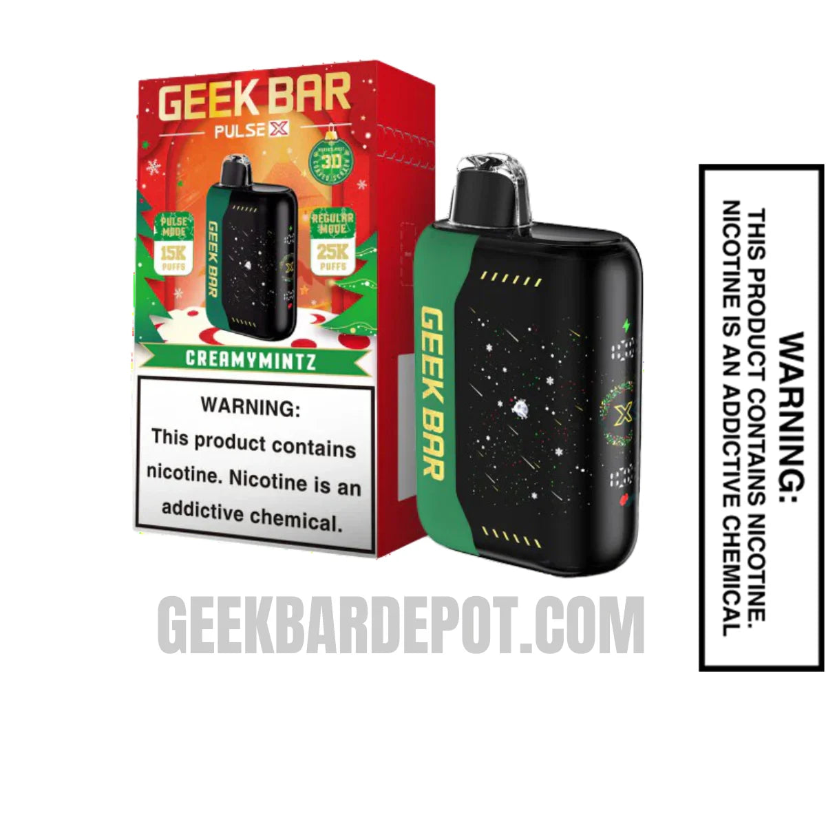 CreamyMintzGeekBarPulseXDisposableVapepackagebox