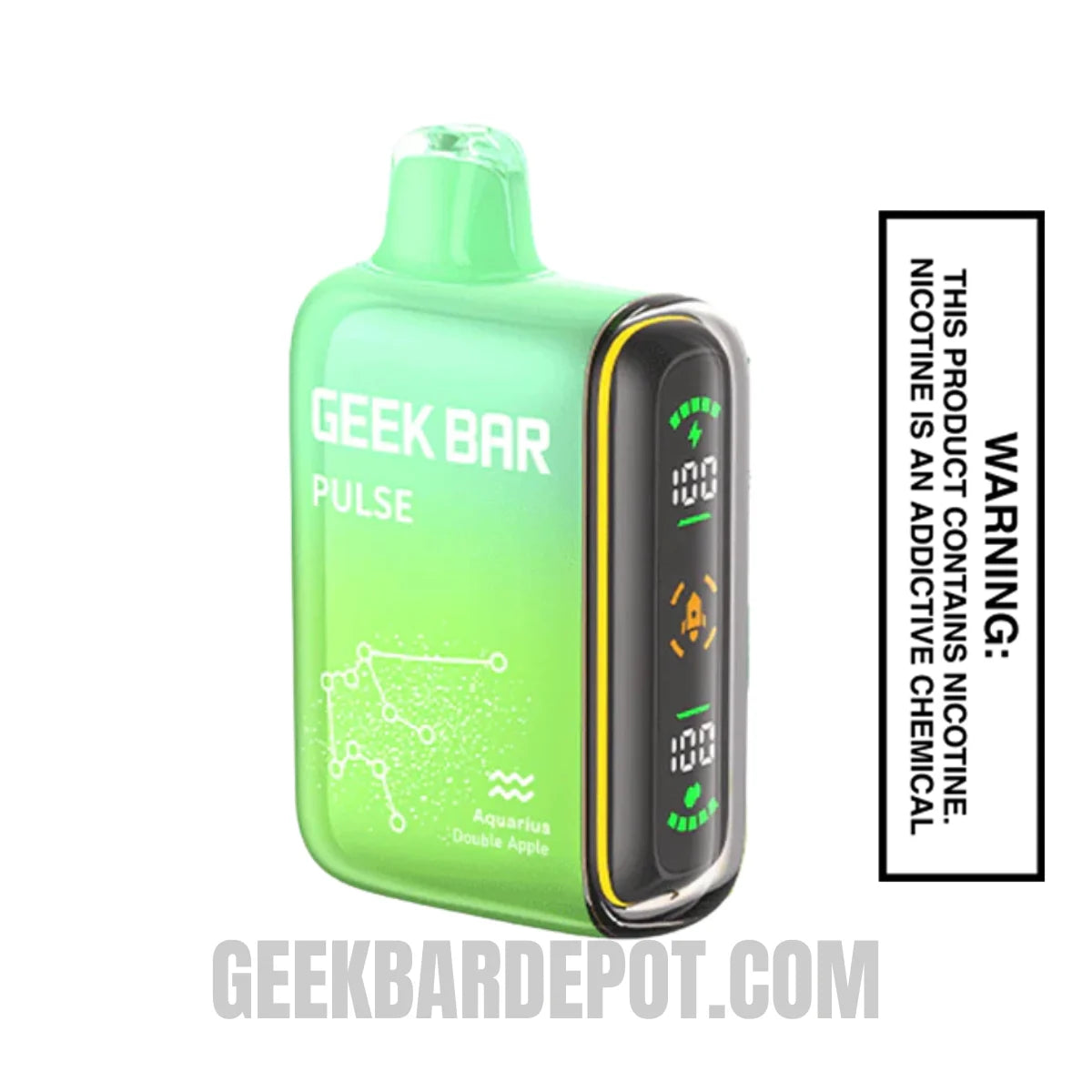 Double Apple Geek Bar Pulse Disposable Vape