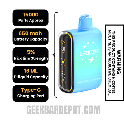 DropSourSaversGeekBarPulseSaversEditionVapeSpecifications