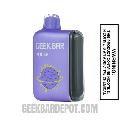 Grape Ice Geek Bar Pulse Disposable Vape