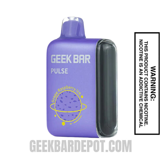 Grape Raspberry Ice Geek Bar Pulse Disposable Vape
