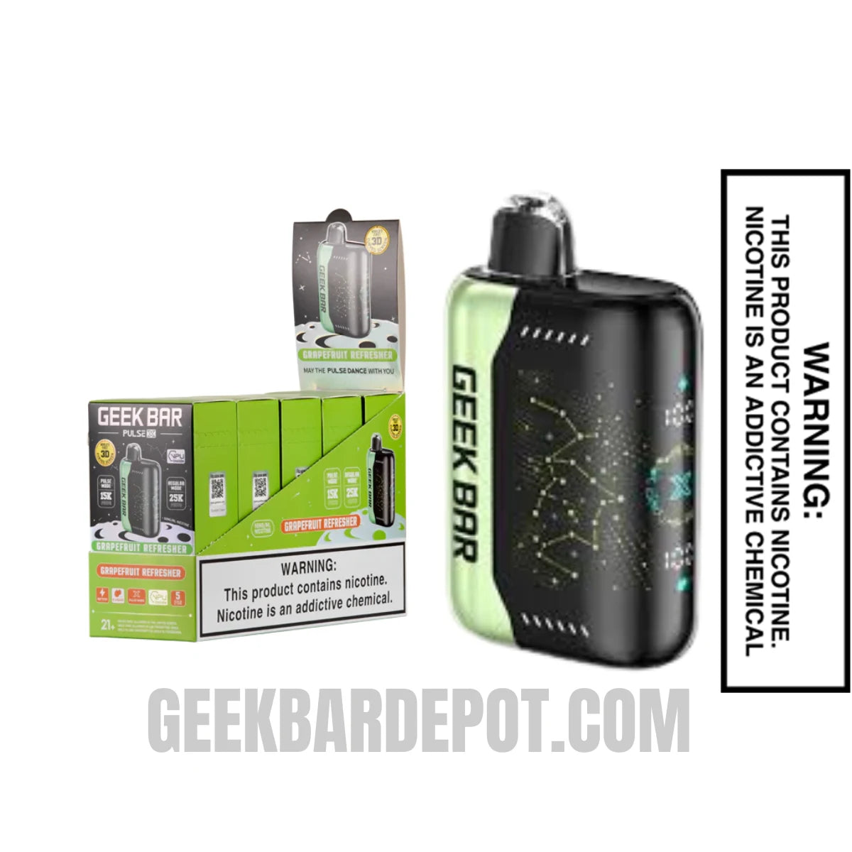 Grapefruit Refresher Geek Bar Pulse X Vape | Geek Bar Depot Grapefruit Refresher Geek Bar Pulse X Vape | Geek Bar Depot