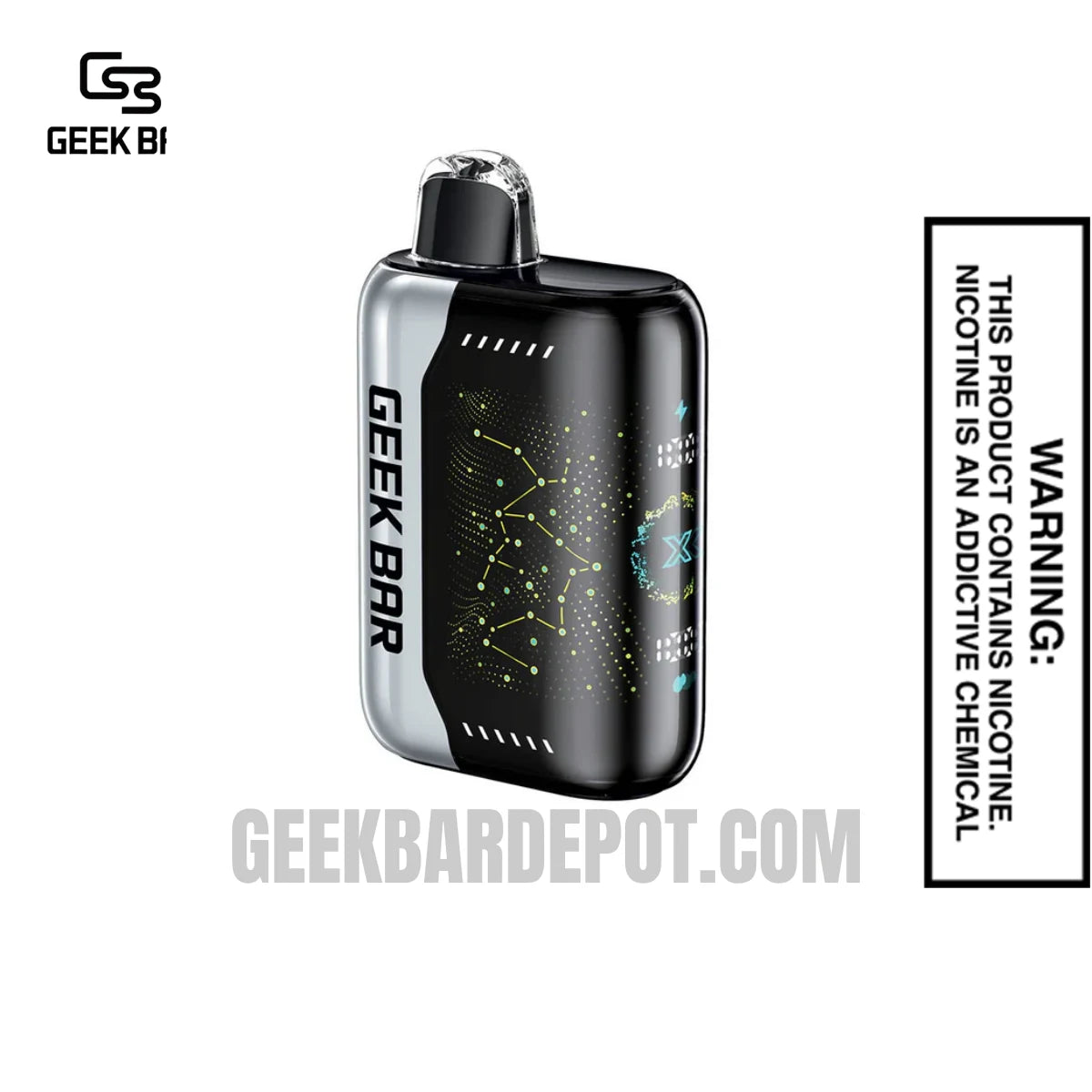 Miami Mint Geek Bar Pulse X Zero Nicotine Disposable Vape