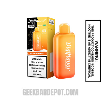 Orange Mango Digiflavor BRK 20K Disposable Vape Pod with Package Box