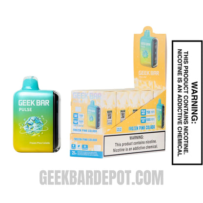 PeachIceGeekBarPulseDisposableVapewithBundleBox