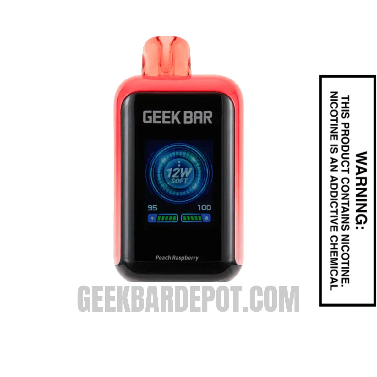 Peach Raspberry Geek Bar Skyview Disposable Vape