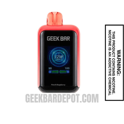 Peach Raspberry Geek Bar Skyview Disposable Vape