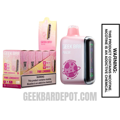 PinkLemonadeGeekBarPulseDisposableVapewithBundleBox