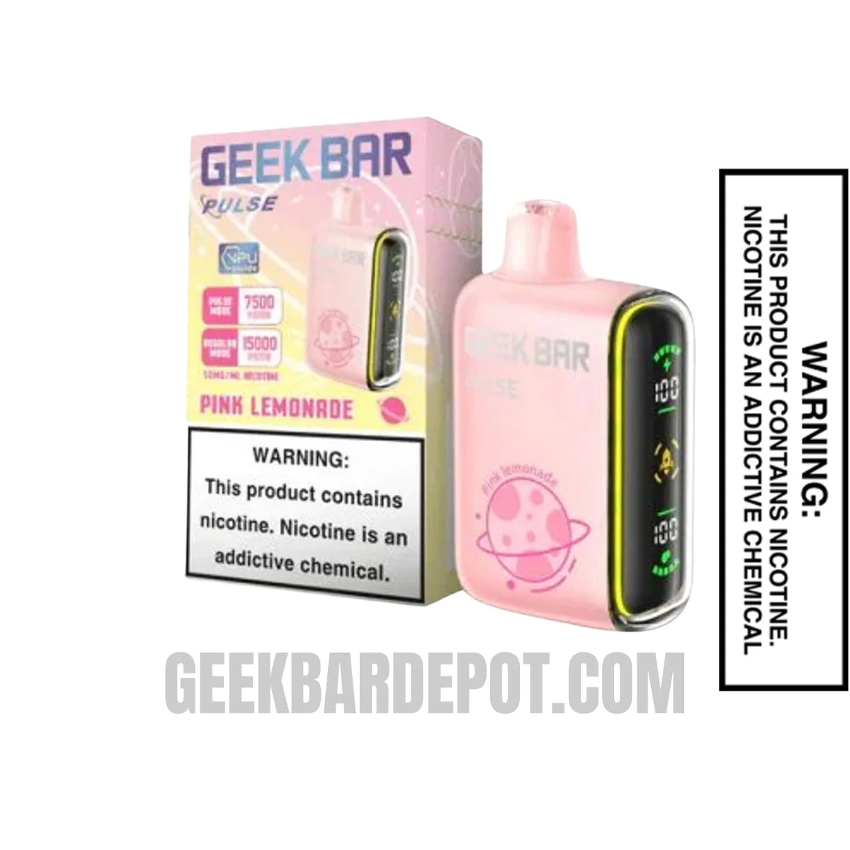 PinkLemonadeGeekBarPulseFrozenEditionVapePackageBox