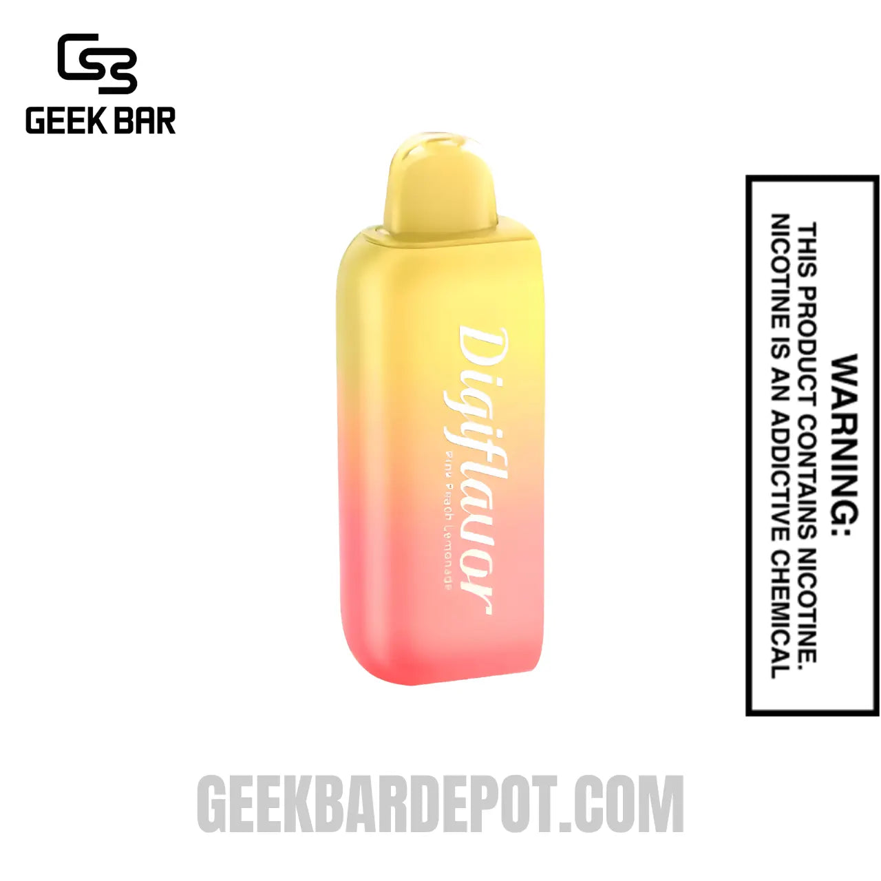Pink Peach Lemonade Digiflavor BRK 20K Disposable Vape Pod