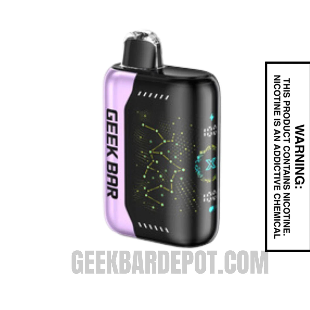 Raspberry Peach Lime Geek Bar Pulse X Disposable Vape