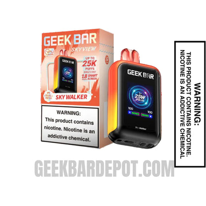 Sky Walker Geek Bar Skyview Disposable Vape With Package Box