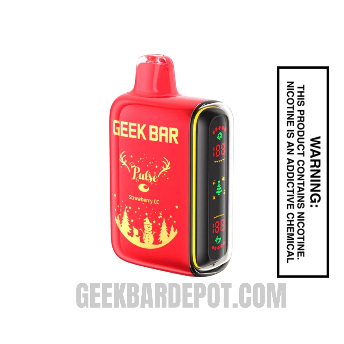 Strawberry CC Geek Bar Pulse Disposable Vape