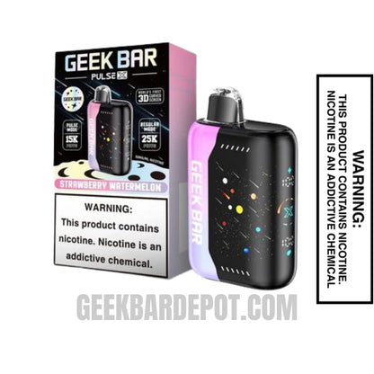 Strawberry Watermelon Geek Bar Pulse X Disposable Vape With Package Box