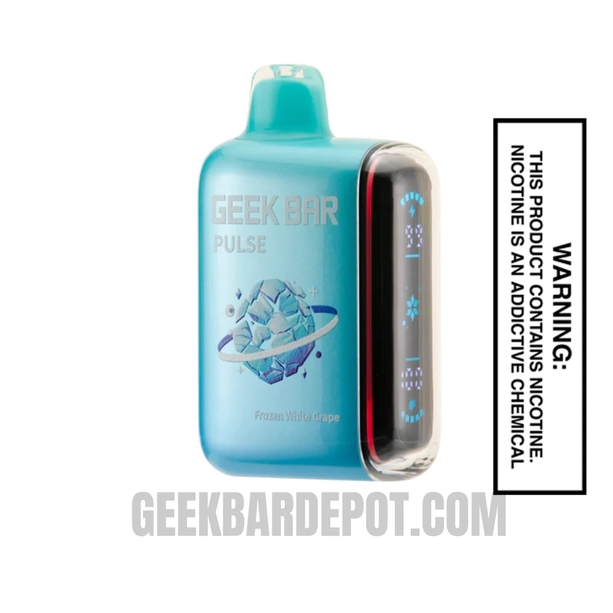 White Grape Geek Bar Pulse Frozen Edition Vape