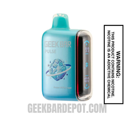 White Grape Geek Bar Pulse Frozen Edition Vape