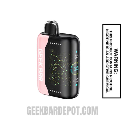 White Peach Raspberry Geek Bar Pulse X 25K Disposable Vape