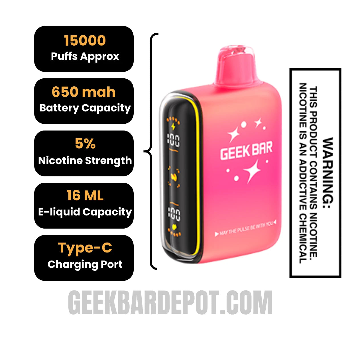 Wild Berry Savers Geek Bar Pulse Vape | Geek Bar Depot Wild Berry Savers Geek Bar Pulse Vape | Geek Bar Depot