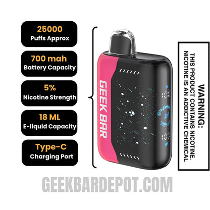Wild Cherry Slush Geek Bar Pulse X Vape | Geek Bar Depot Wild Cherry Slush Geek Bar Pulse X Vape | Geek Bar Depot